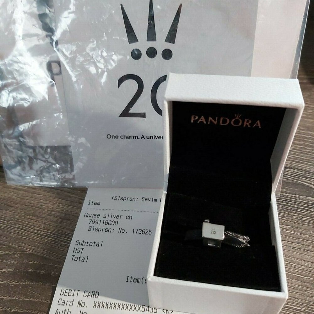 Pandora 2020 Limited Edition 20th Anniversary December House 799118C00